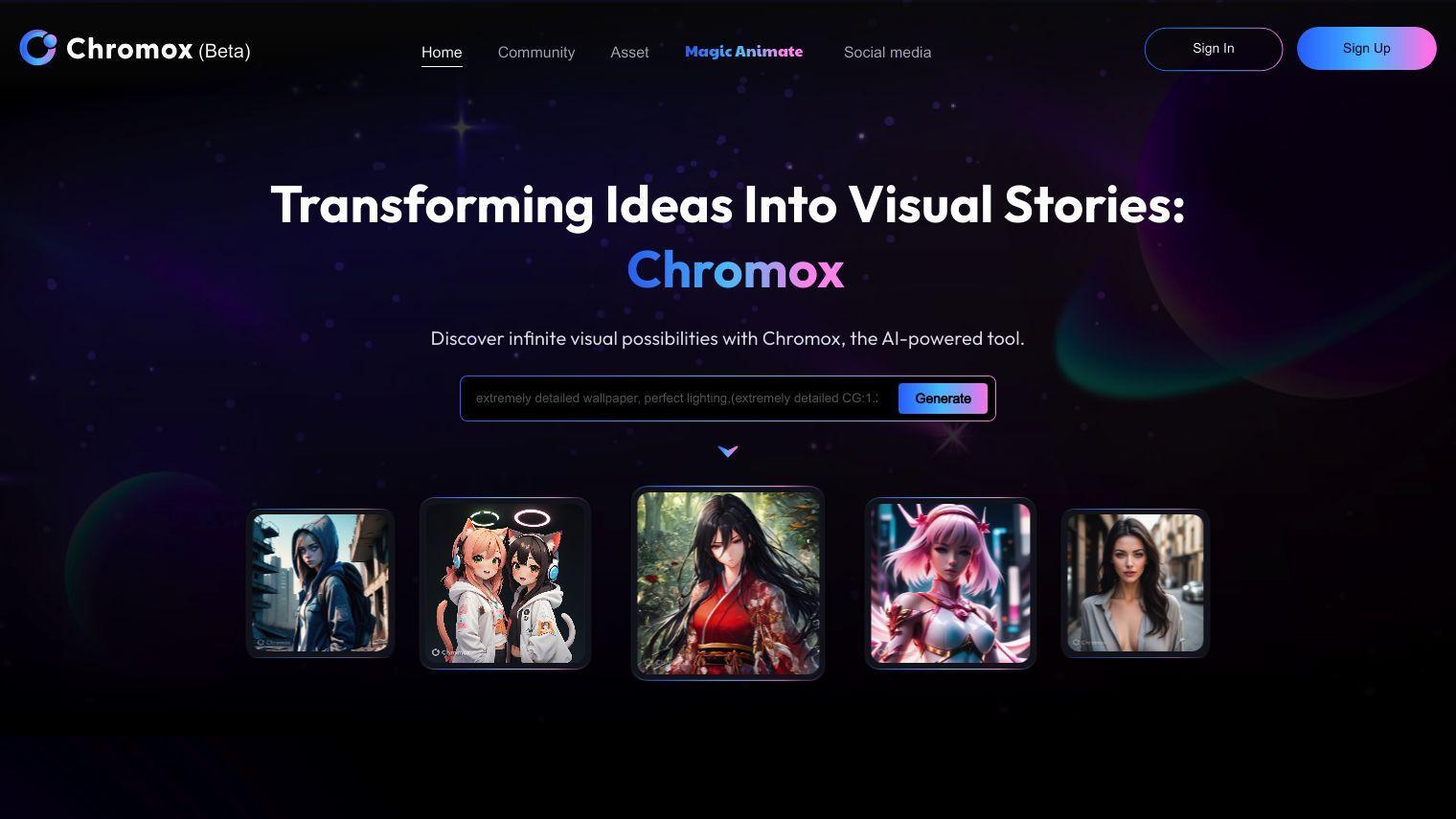 Chromox screenshot thumbnail