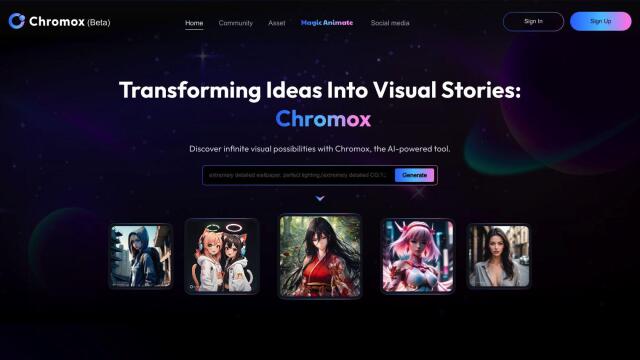 Chromox screenshot thumbnail