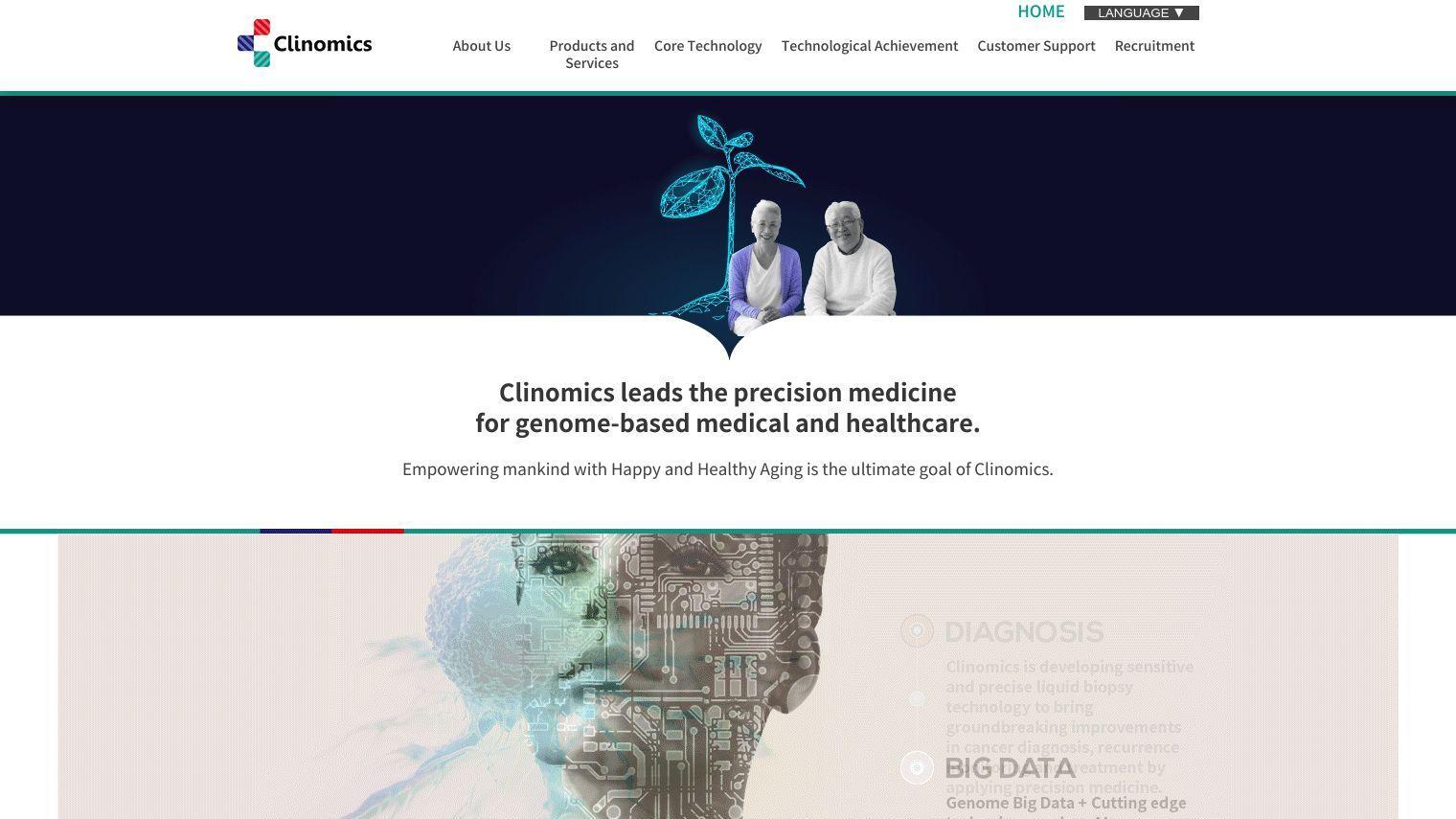 Clinomics screenshot thumbnail