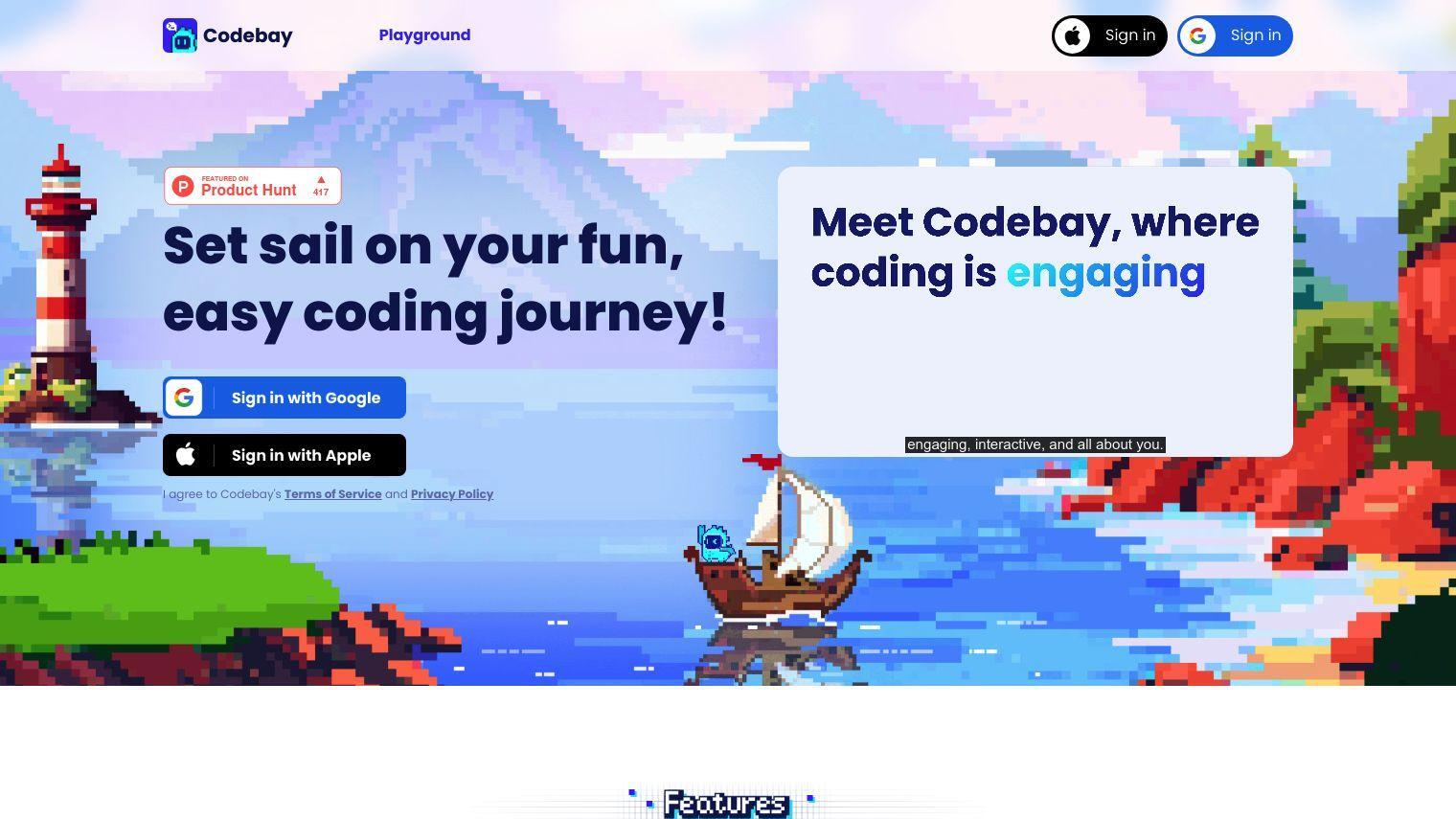 Codebay screenshot thumbnail