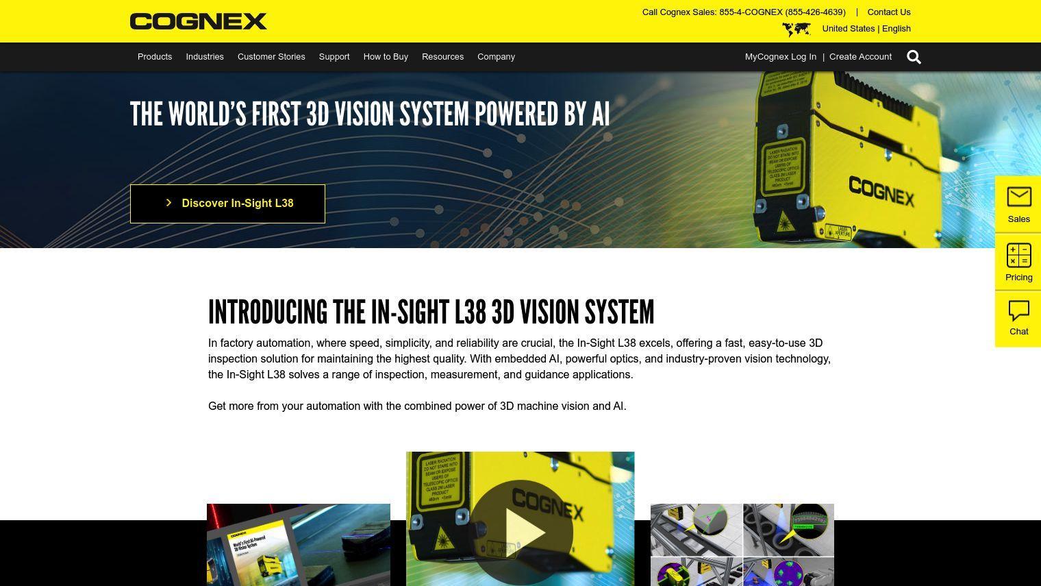 Cognex screenshot thumbnail