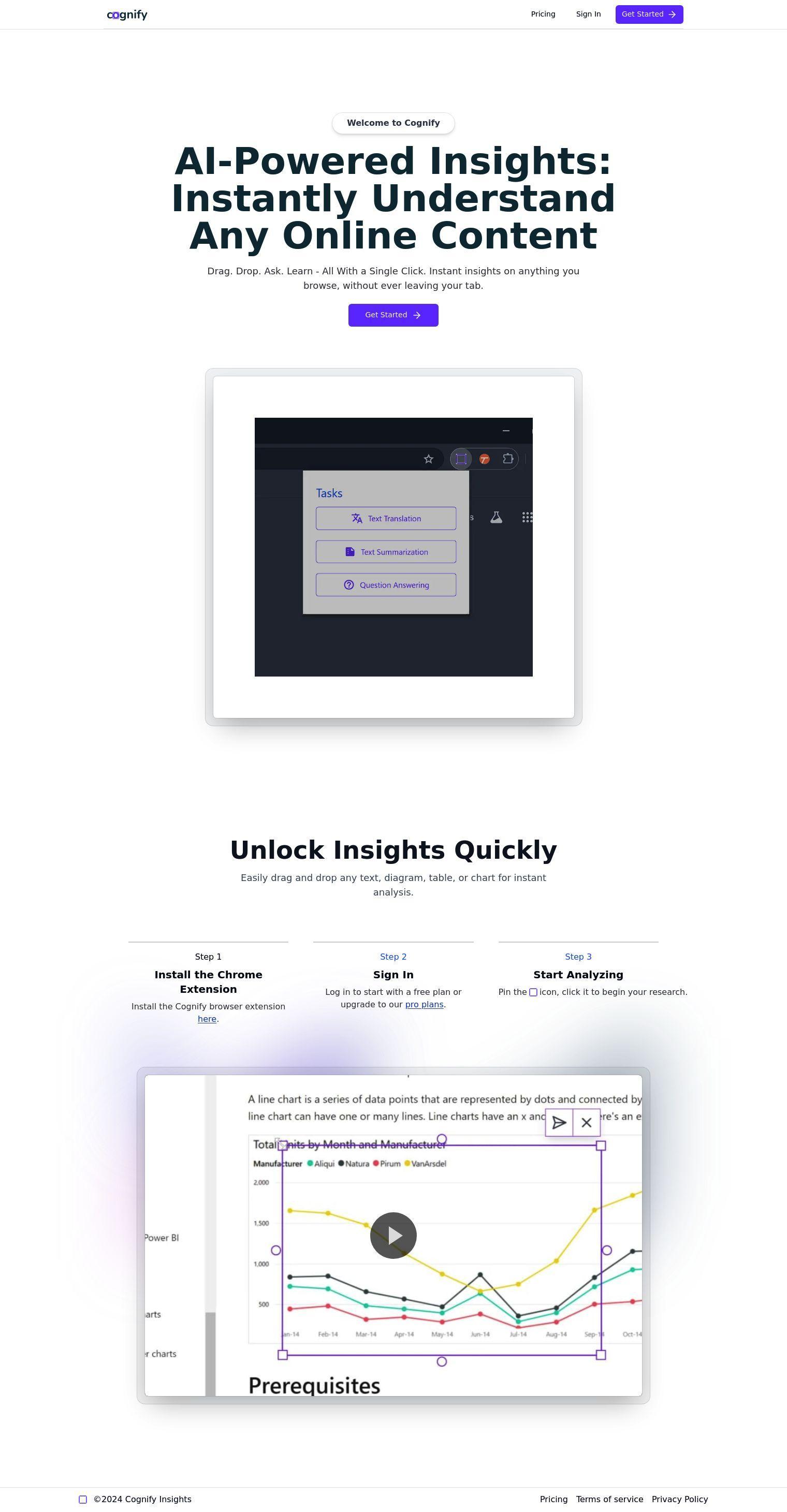 Cognify Insights full screenshot