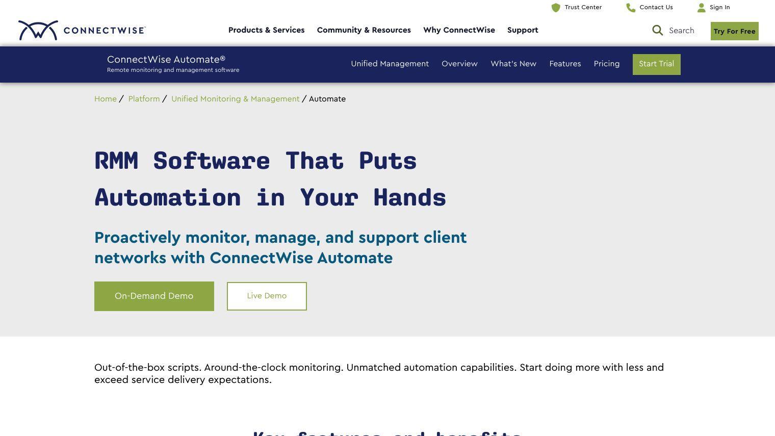 ConnectWise Automate screenshot thumbnail