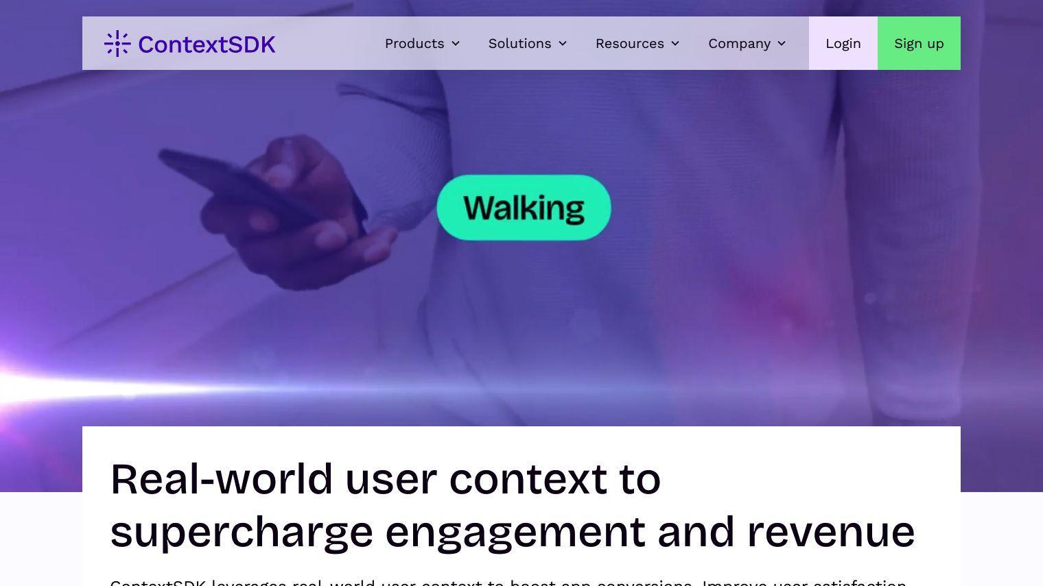 ContextSDK screenshot thumbnail