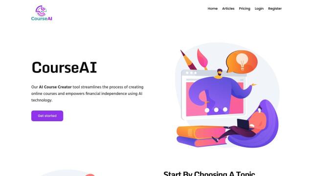 CourseAI screenshot thumbnail