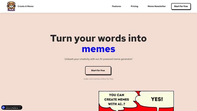 Create A Meme screenshot thumbnail