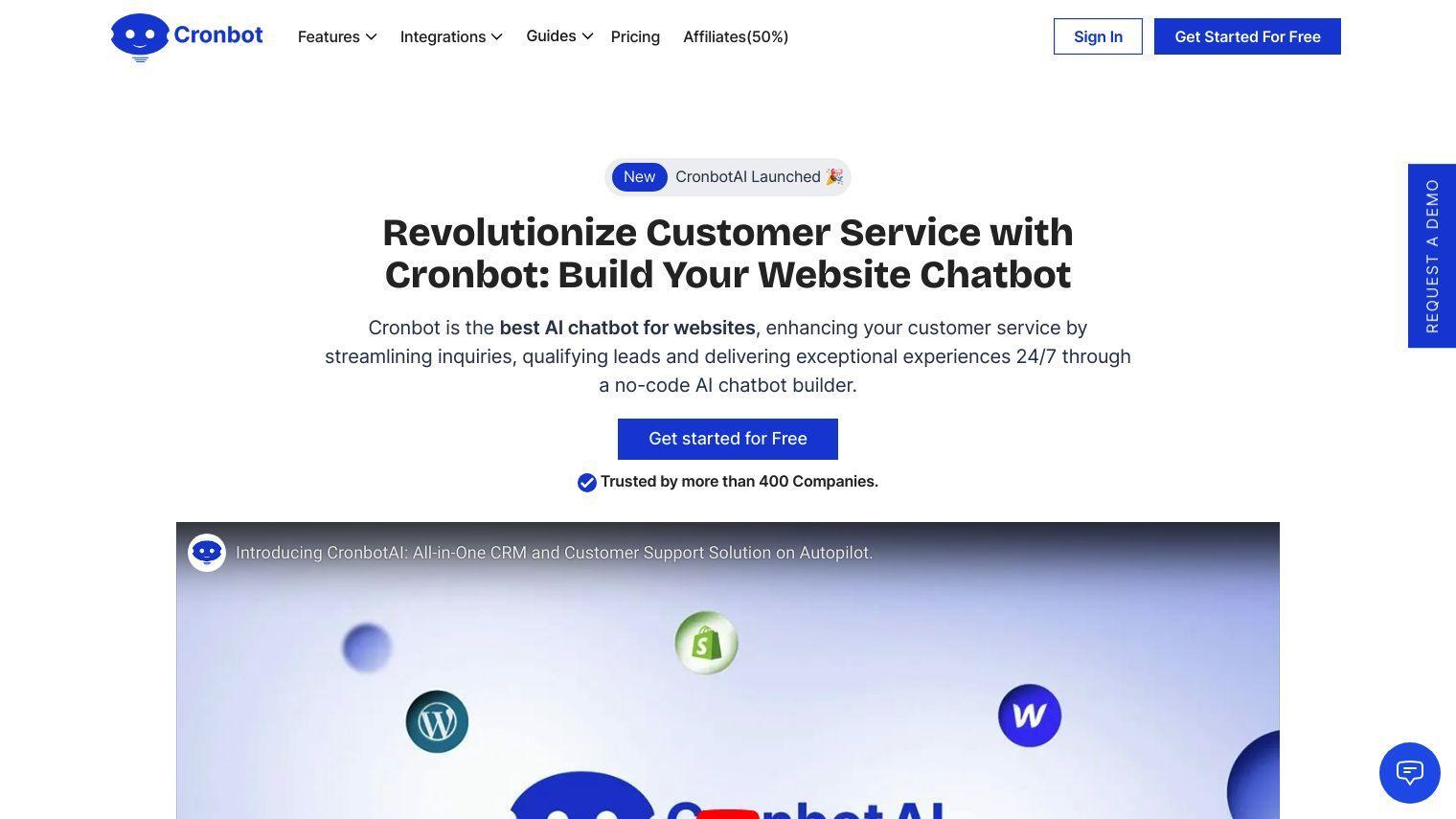 Cronbot screenshot thumbnail