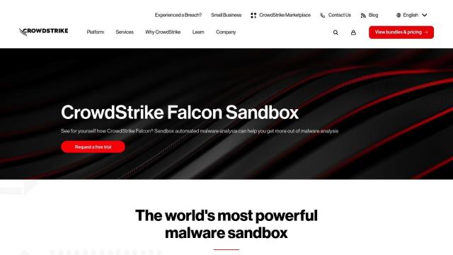 CrowdStrike Falcon Sandbox screenshot thumbnail