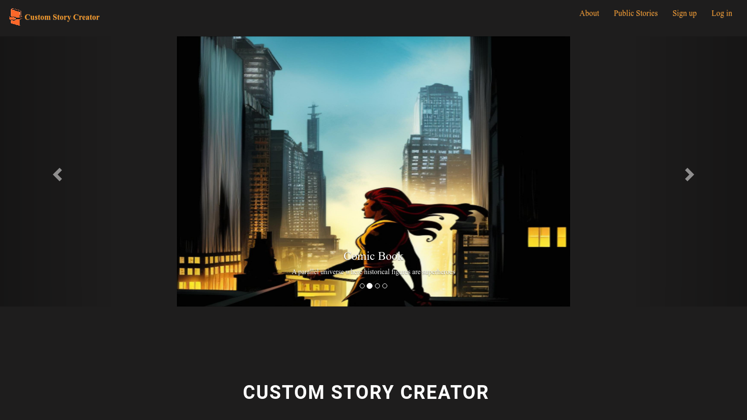 Custom Story Creator screenshot thumbnail