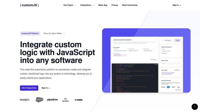 CustomJS screenshot thumbnail