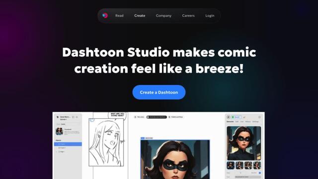 Dashtoon screenshot thumbnail