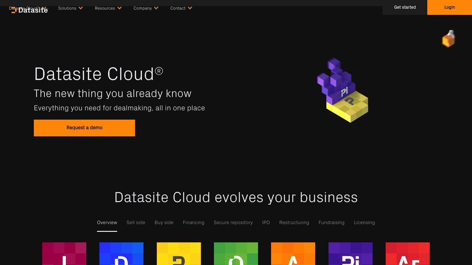 Datasite screenshot thumbnail