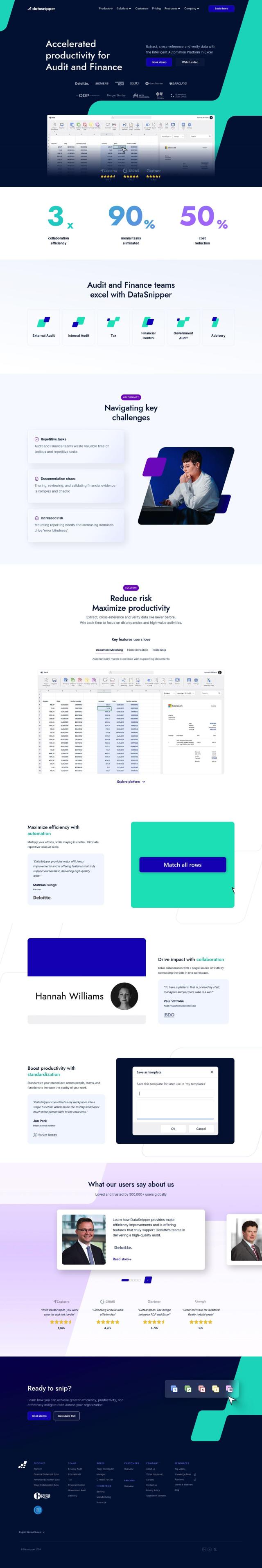 DataSnipper full screenshot