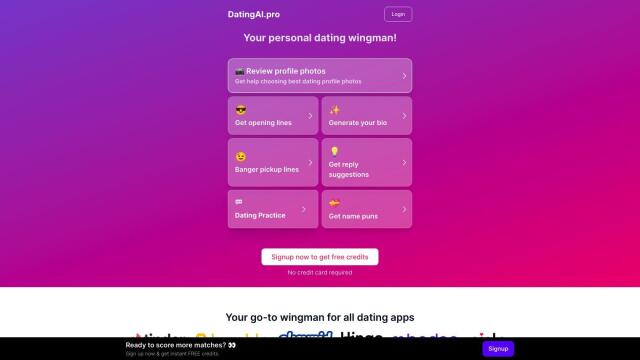 Dating AI full screenshot