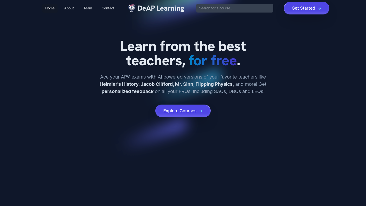 DeAP Learning screenshot thumbnail