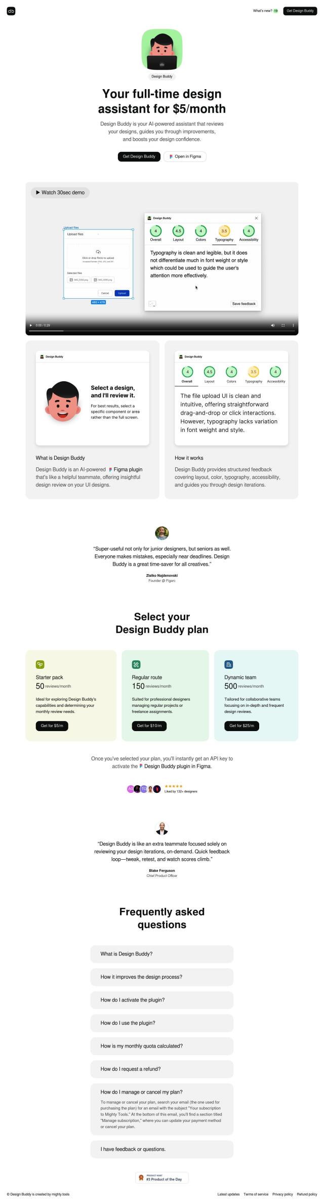 Design Buddy full screenshot