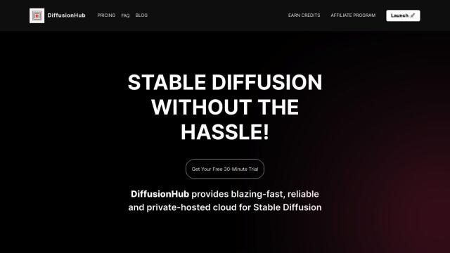 DiffusionHub screenshot thumbnail