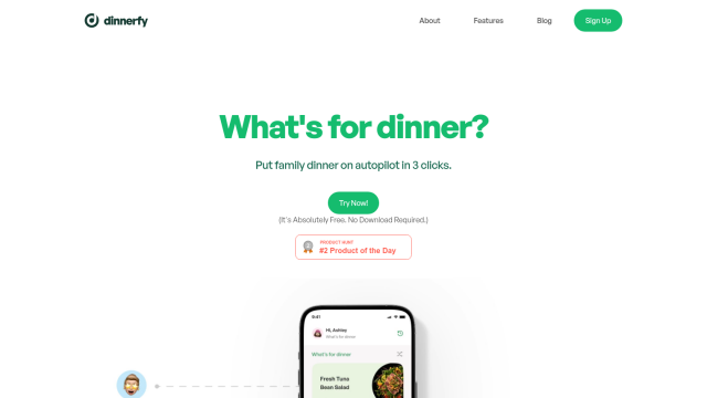 Dinnerfy screenshot thumbnail