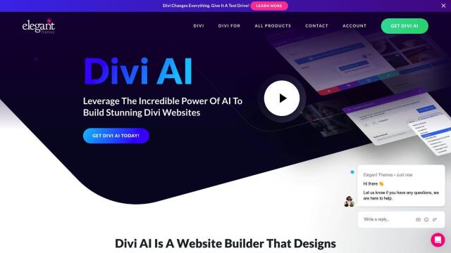 Divi AI screenshot thumbnail