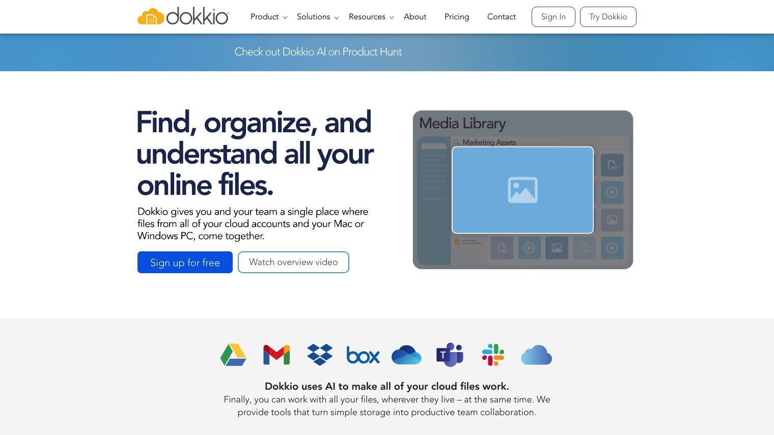 Dokkio screenshot thumbnail