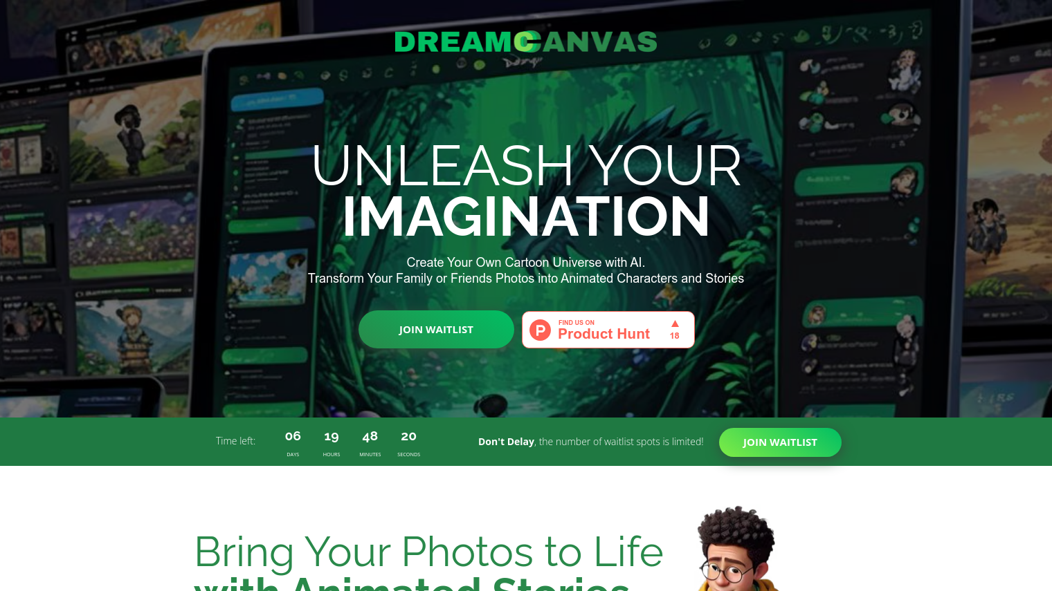 DreamCanvas screenshot thumbnail