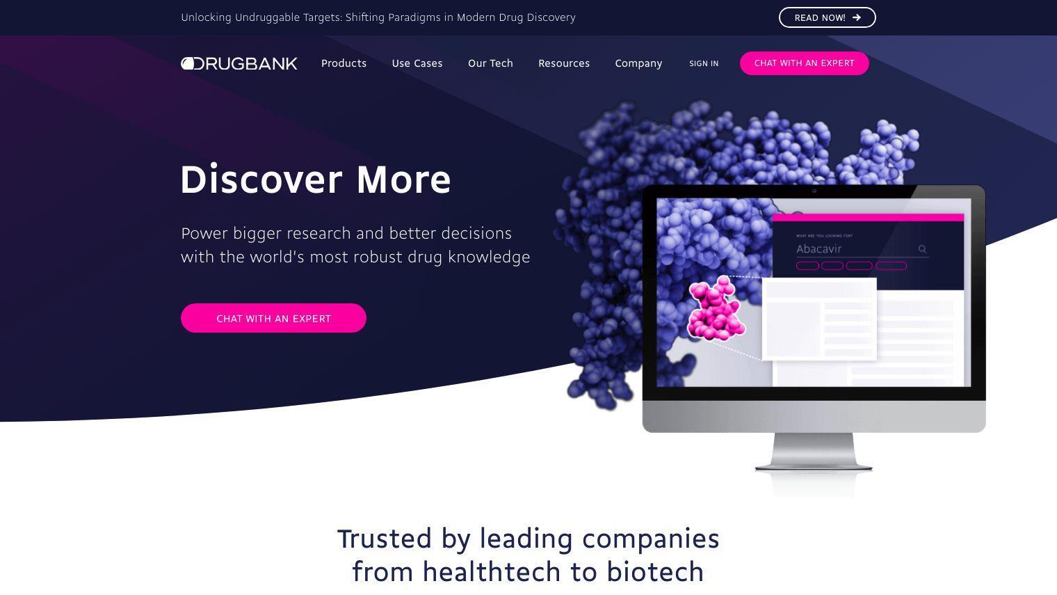 DrugBank screenshot thumbnail