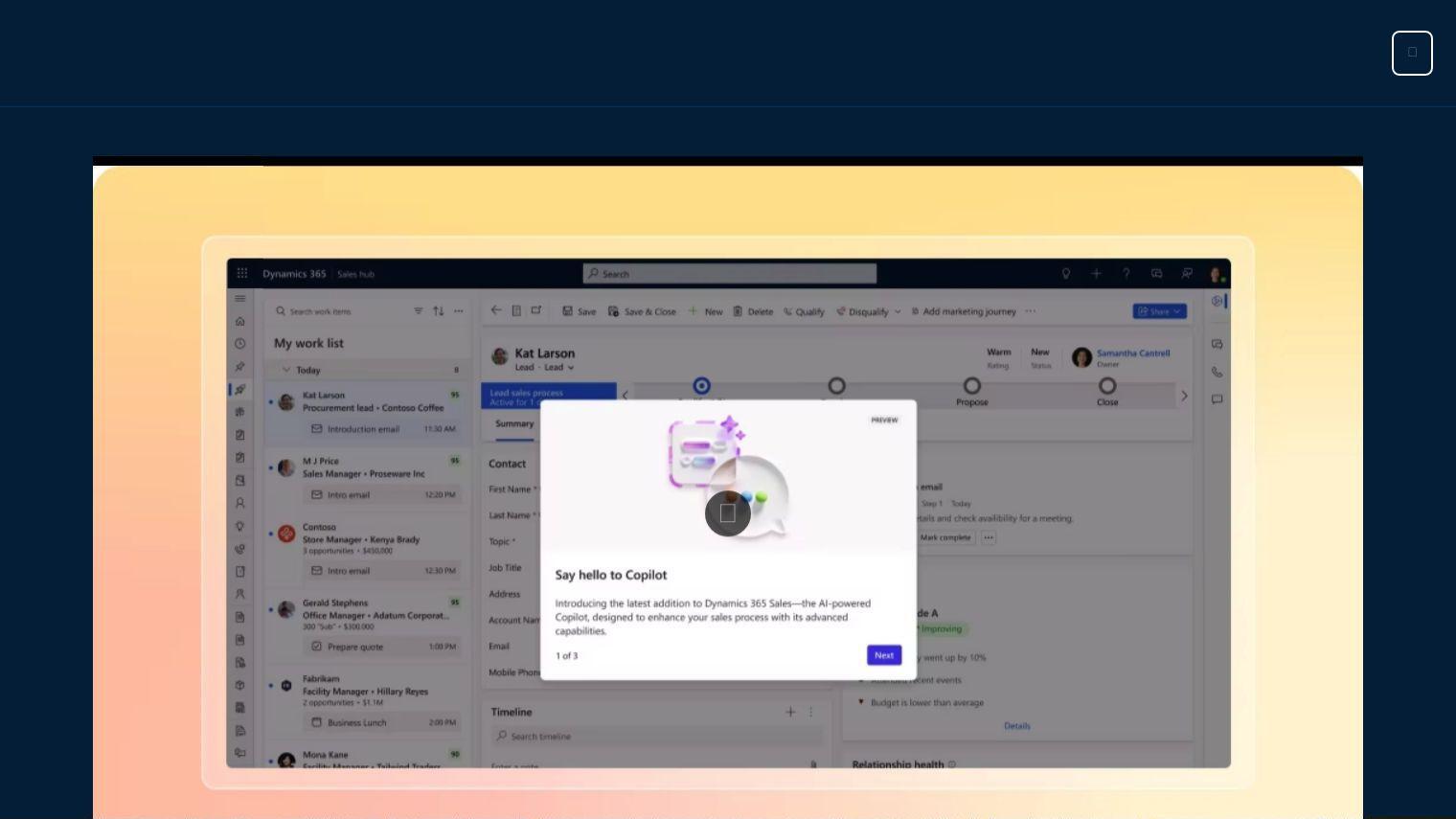 Dynamics 365 screenshot thumbnail