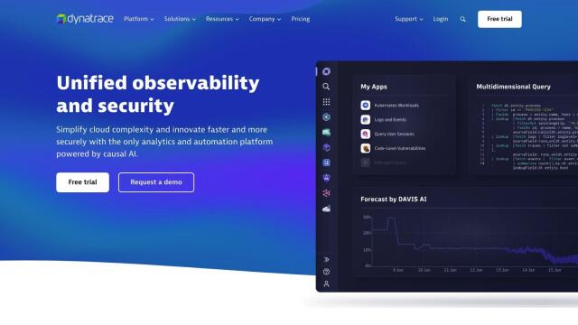 Dynatrace screenshot thumbnail