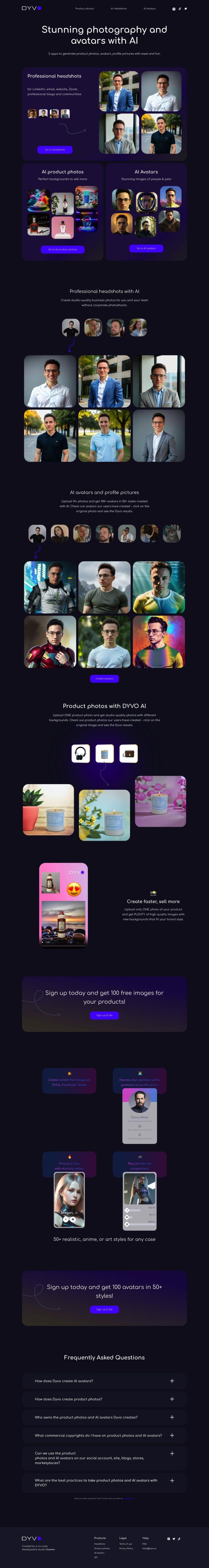 DYVO full screenshot