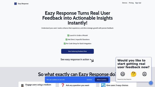 Eazy Response screenshot thumbnail