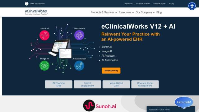 eClinicalWorks screenshot thumbnail