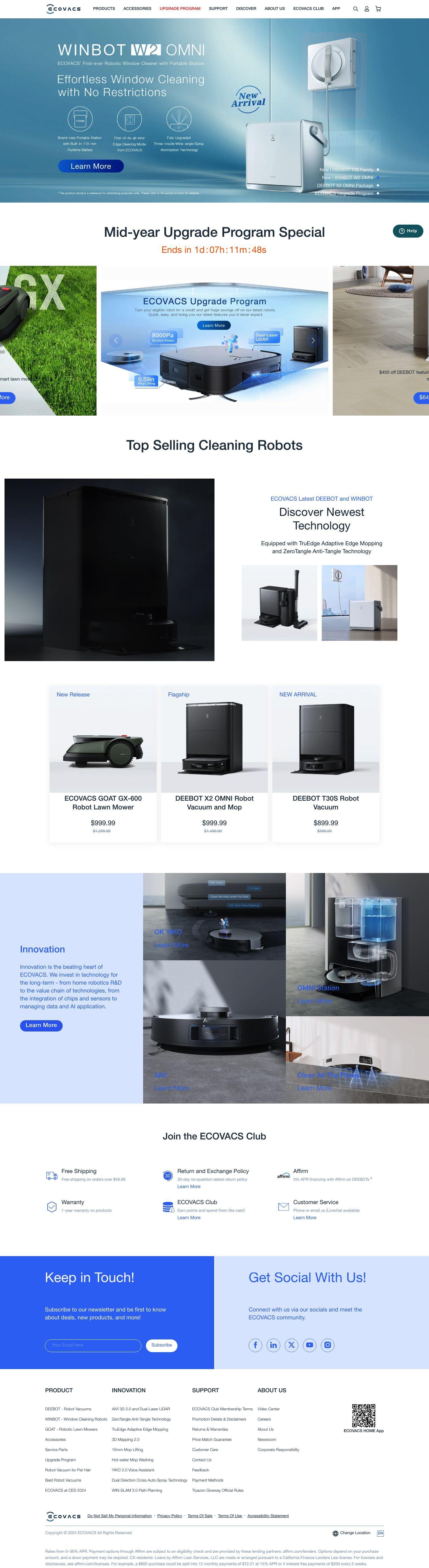 ECOVACS full screenshot