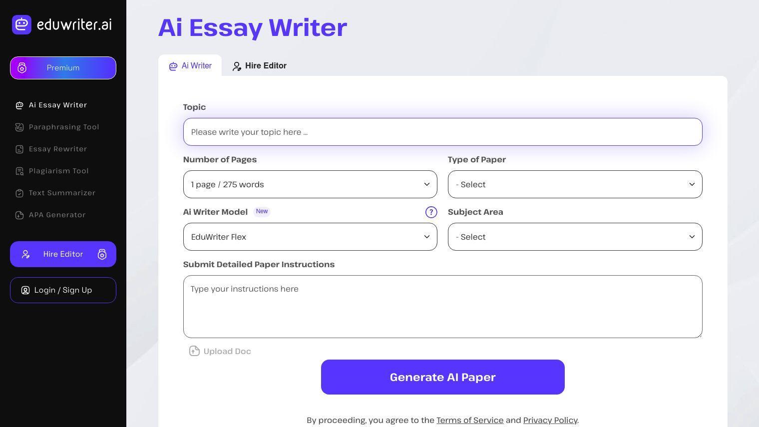 EduWriter screenshot thumbnail