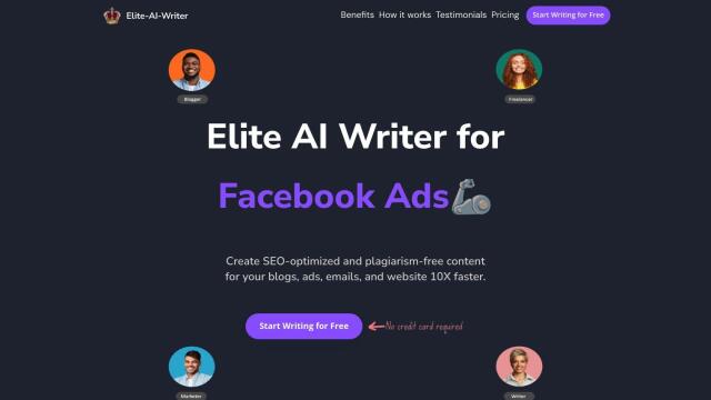 Elite AI Writer screenshot thumbnail