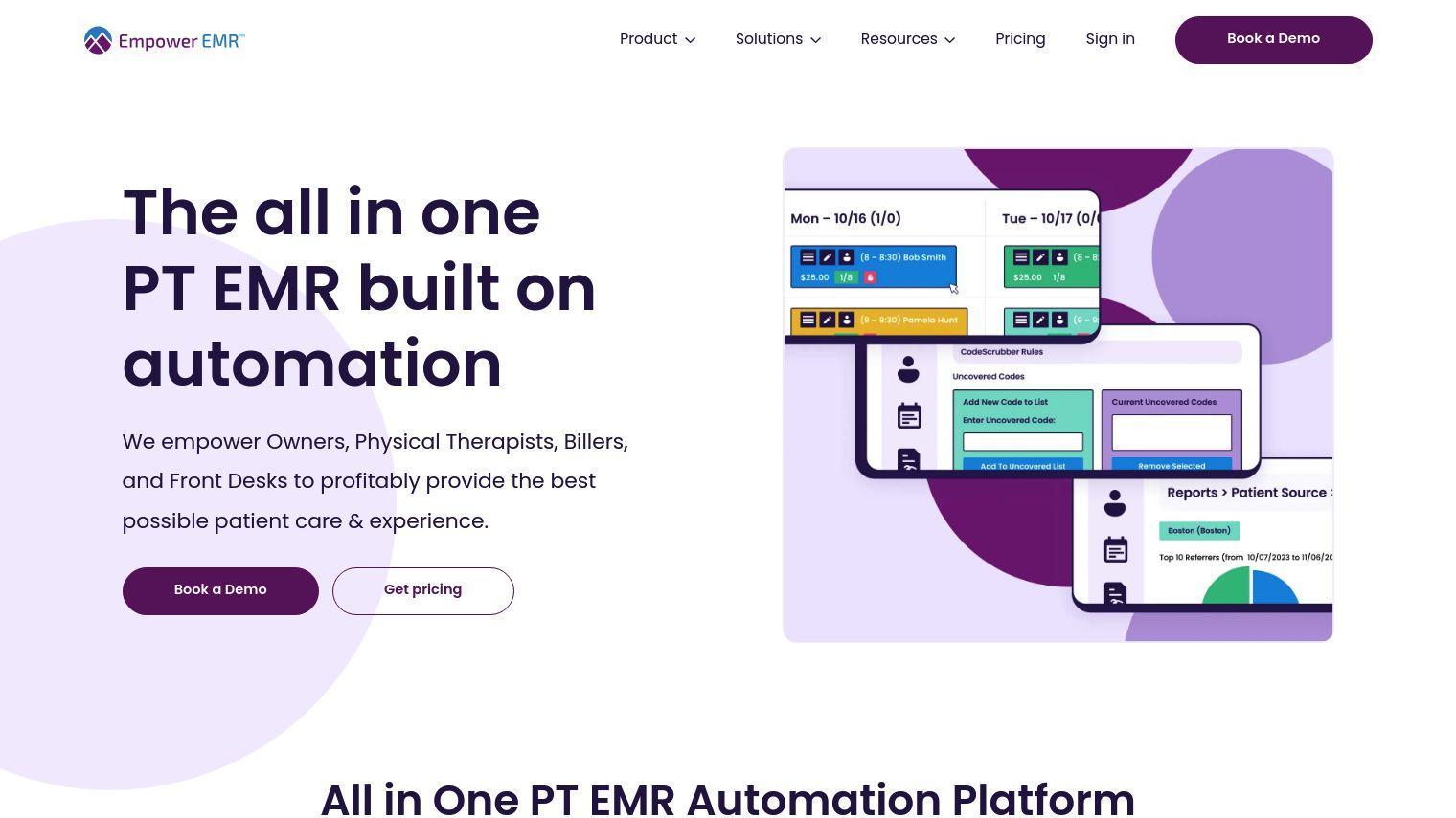 Empower EMR screenshot thumbnail