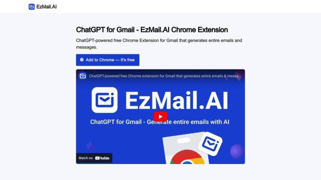 EzMail.AI screenshot thumbnail