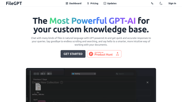FileGPT screenshot thumbnail