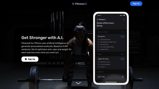 FitnessAI screenshot thumbnail