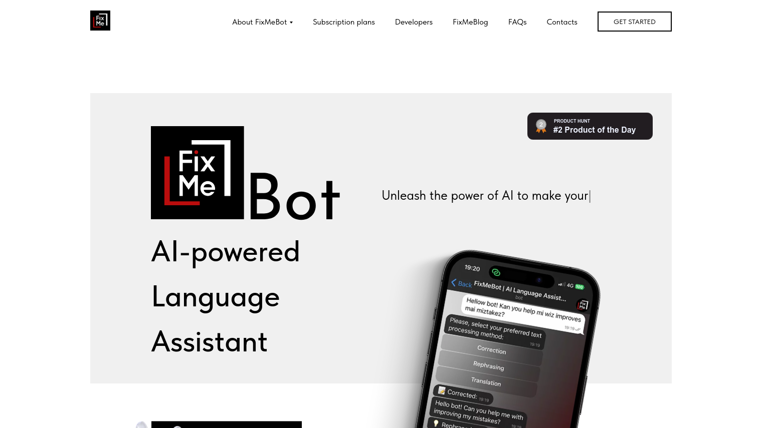 FixMeBot screenshot thumbnail