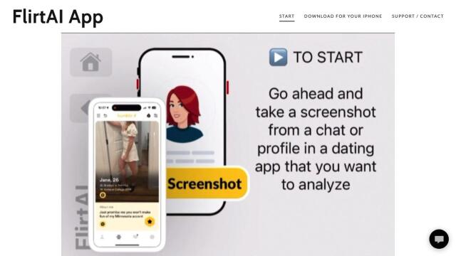 FlirtAI screenshot thumbnail
