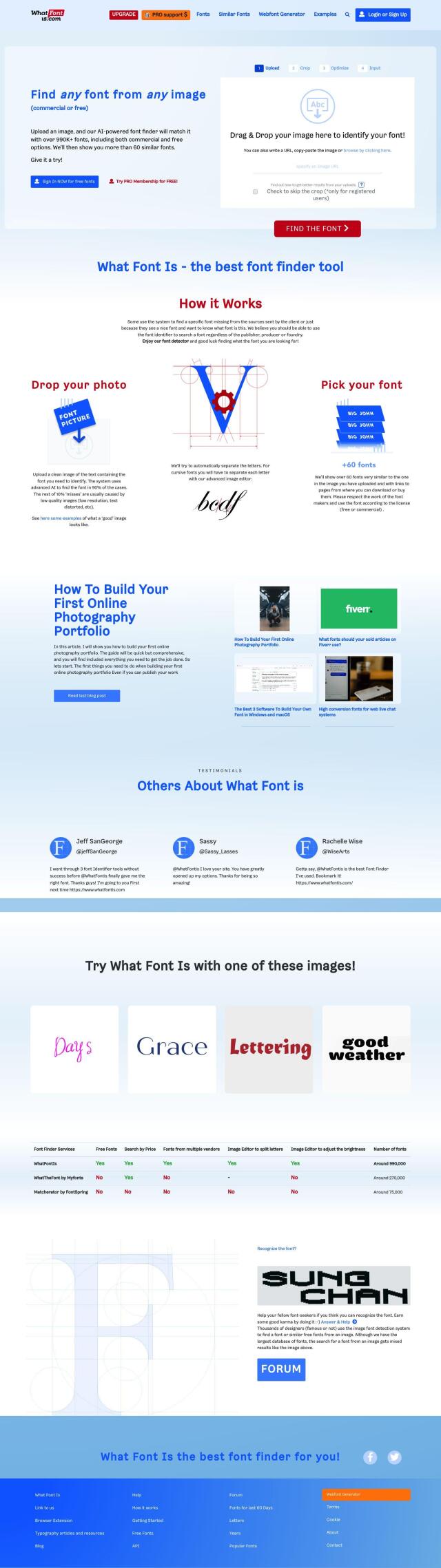 Font Finder full screenshot