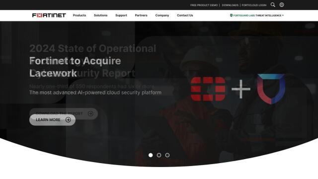 Fortinet screenshot thumbnail