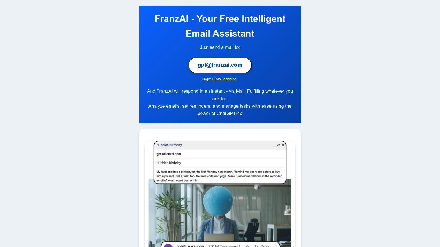 FranzAI screenshot thumbnail