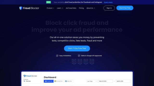 Fraud Blocker screenshot thumbnail