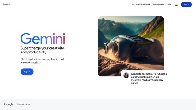 Gemini full screenshot