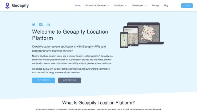 Geoapify screenshot thumbnail