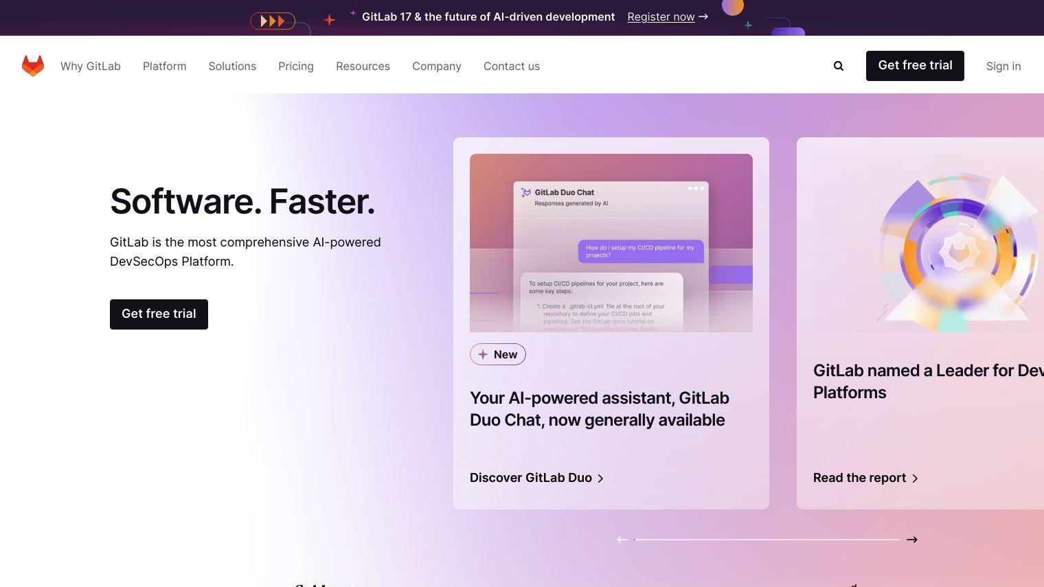 GitLab screenshot thumbnail