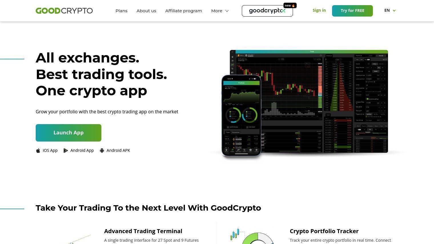 GoodCrypto screenshot thumbnail