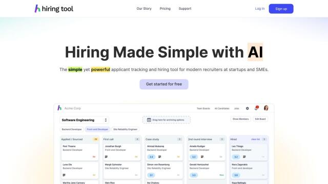 Hiring Tool screenshot thumbnail