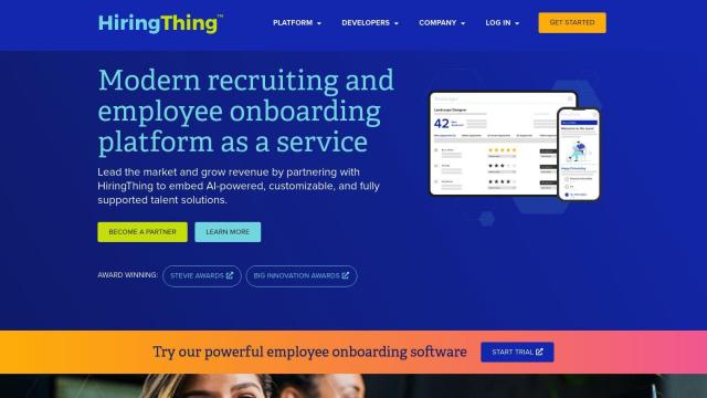 HiringThing screenshot thumbnail